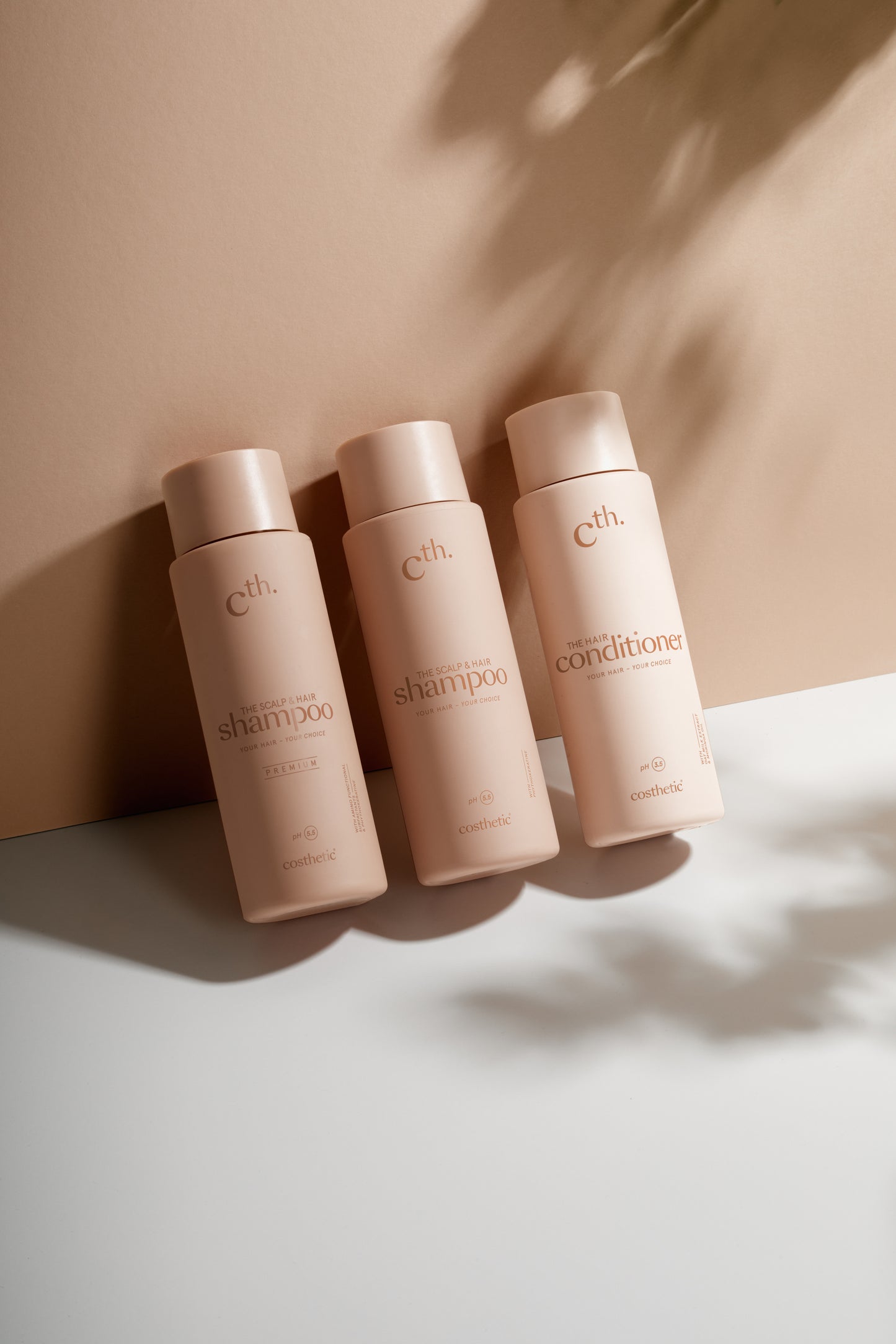 Set 3 Shampoo Premium+Shampoo+Conditioner